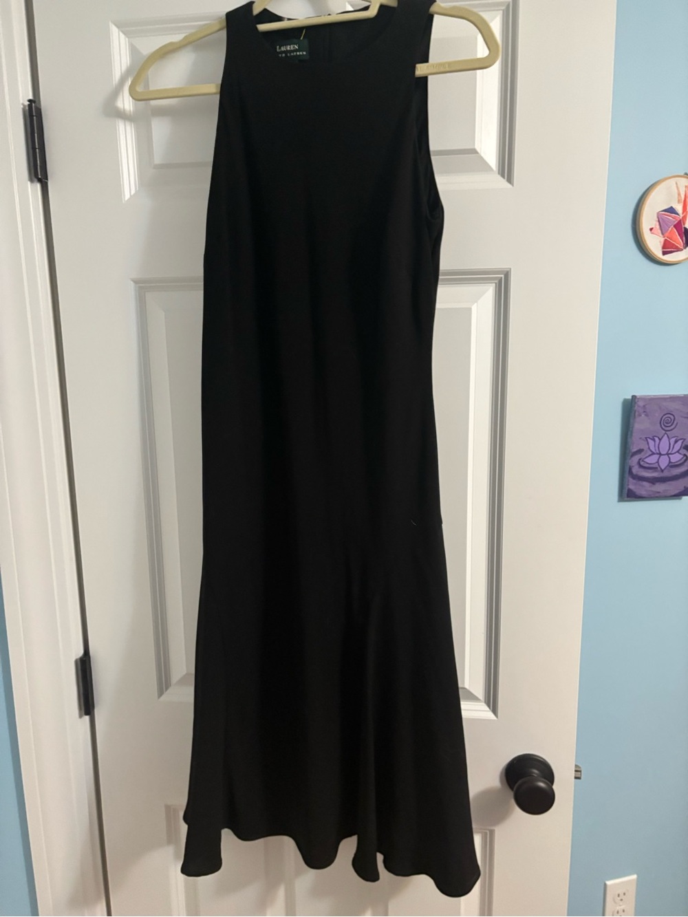 Ralph Lauren Black Sleeveless Maxi Dress